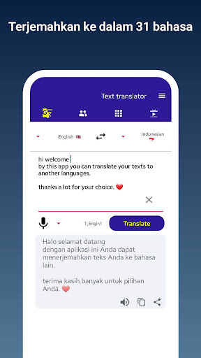 Pratinjau aplikasi