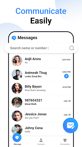 Messages Screen 2