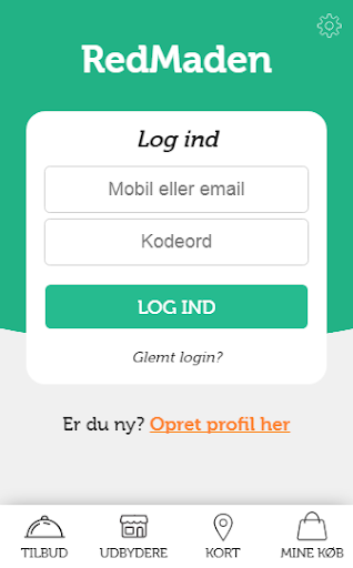 Android application RedMaden (rescue the food) screenshort
