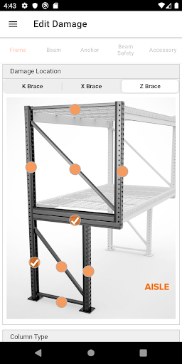 Rack Repair Screen 2