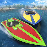 Extreme Speed Boat Racing - Water Surfer Game icon