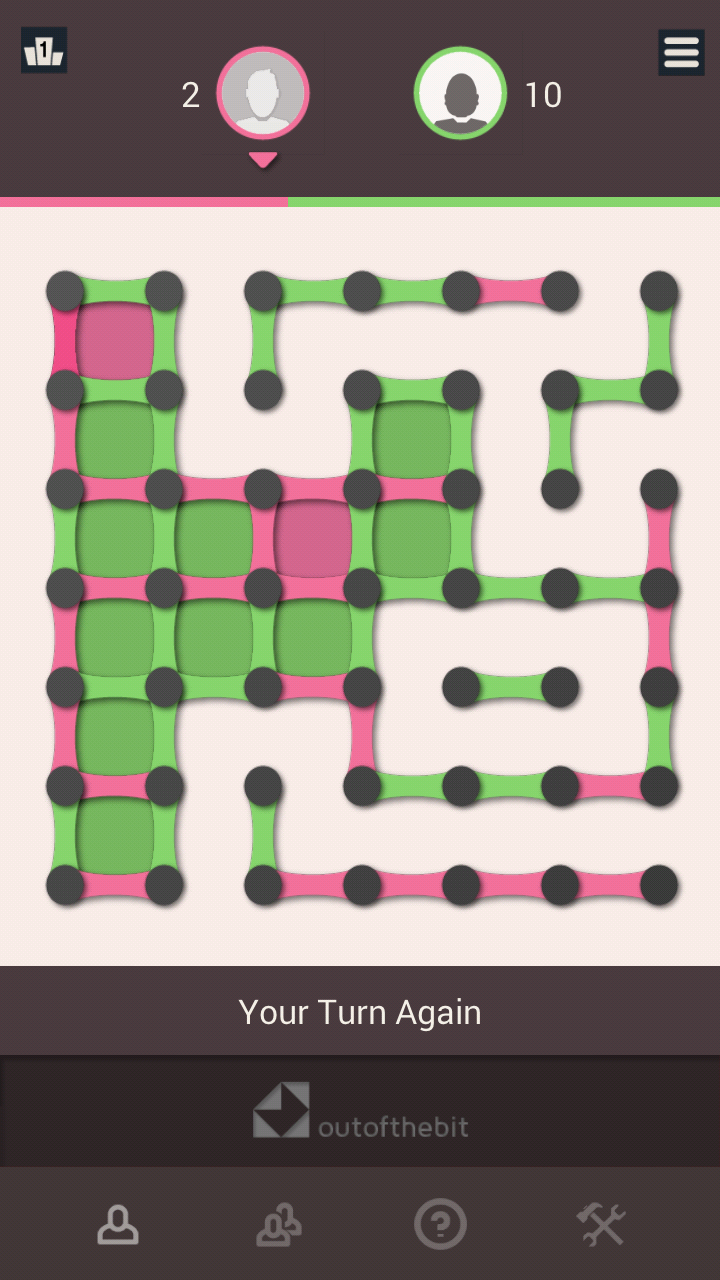 Android application Dots and Boxes - Classic Strategy Board Games screenshort