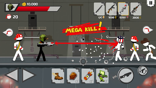 Stickman maverick : bad boys Screenshot 2 - AppWisp.com