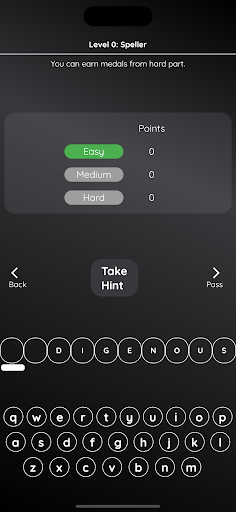 Word Puzzle Screen 2