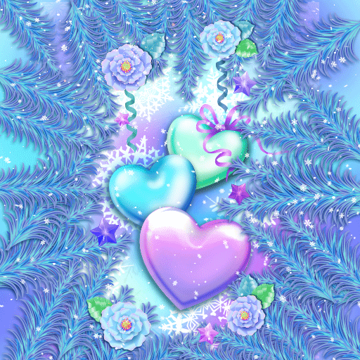 Winter Heart Bounce- Wallpaper logo