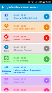 Captura 2 Programación TV - TDT España android