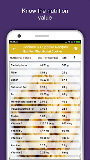 Screenshot of Cookies & Cupcakes Recipes