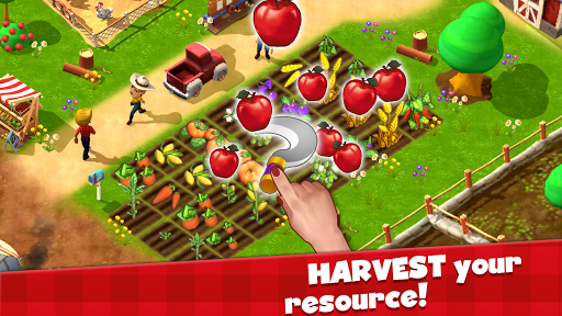 Happy Town Farm: Farming Games & City Building  screenshots 2