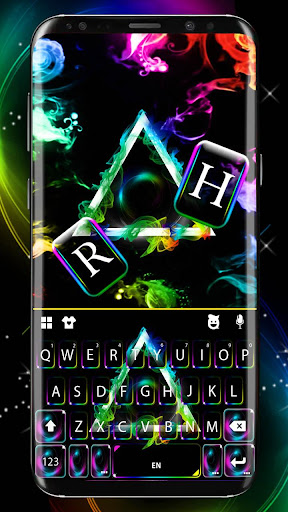 Android application Smoky Hipster Triangle Keyboar screenshort