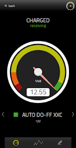 intAct Battery Guard 2.0 12-Volt Battery Monitor + Smartphone App iOS +  Android