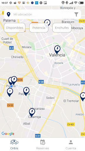 Recarga ORBIS - Gestión de pun Screen 3