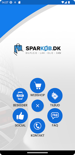 Android application Sparkøb screenshort