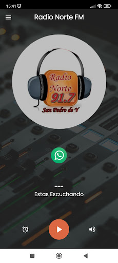 Android application Radio Norte FM - Paraguay screenshort