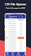 screenshot of CSV File Viewer