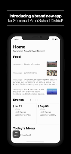 Android application Somerset Area School District screenshort