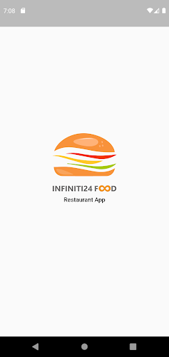 Android application INFINITI24 Restaurant screenshort