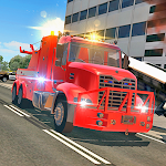 Fire Truck Flying Car Apk