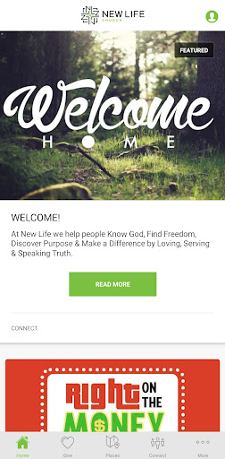 Android application NewLife Church Kokomo screenshort
