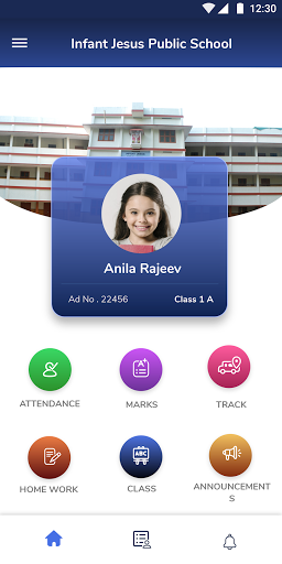 Android application Infant Jesus Public School, Ka screenshort
