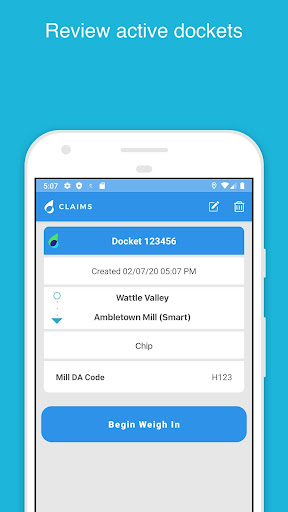 Claims Screen 3