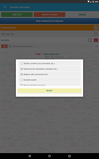 Similar Domain Names Generator