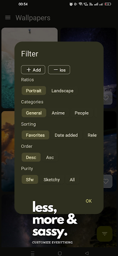 Wallyball - Android Wallpapers Screen 2