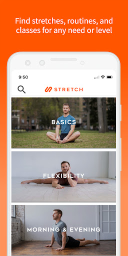 Android application Stretch: Stretching & Mobility screenshort