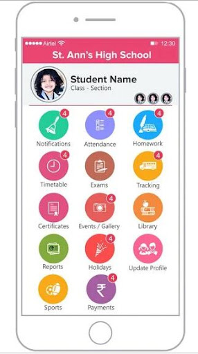 Android application LCIT SCHOOL screenshort