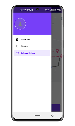 Delivery Port Screen 3