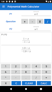 Поліноміальний калькулятор 4
