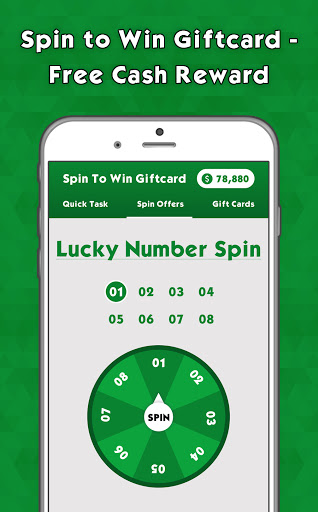 Spin to Win Giftcard - Free Cash Reward