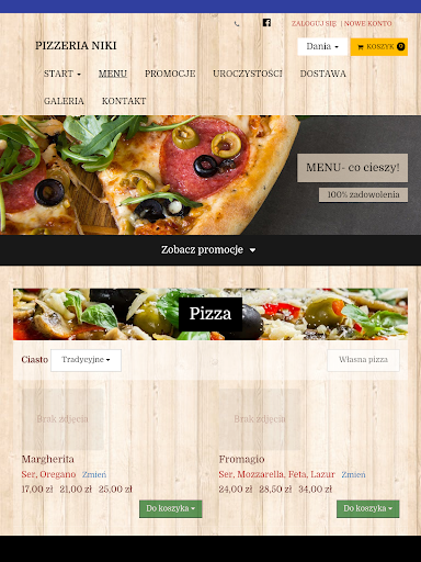 Pizzeria Niki Screen 3