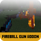 Mod Fireball Gun for MCPE icon