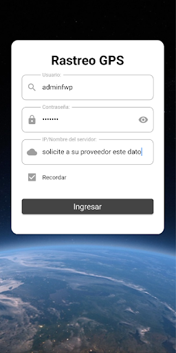 Android application Rastreo GPS v3 screenshort
