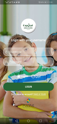Android application Capital Language School screenshort