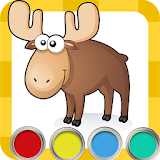 Сoloring book Kids Paint icon