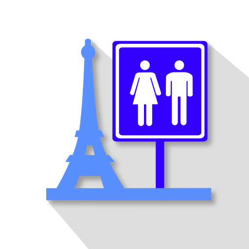 Toilets in Paris  Icon