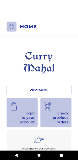 Android application Curry Mahal BS5 screenshort
