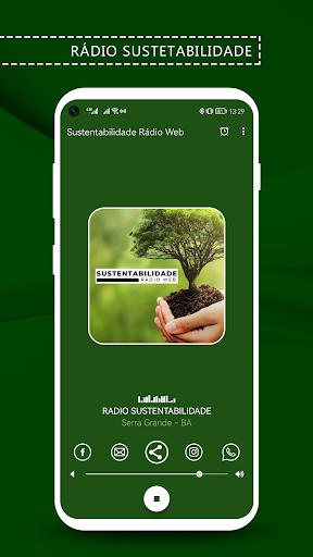 Android application Rádio Sustentabilidade screenshort