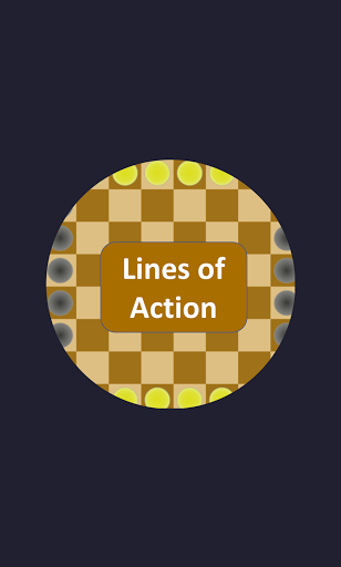 Android application Lines of Action - board game screenshort