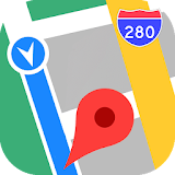 Offline Maps: GPS Direction Navigation (Street) icon
