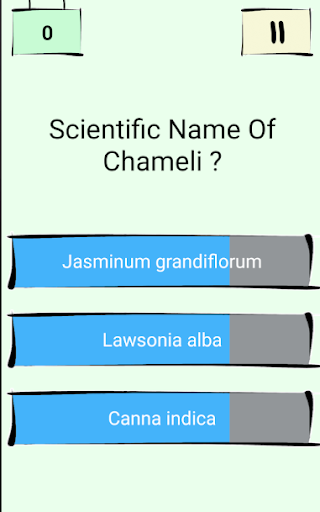 Scientific Names Quiz Screen 3