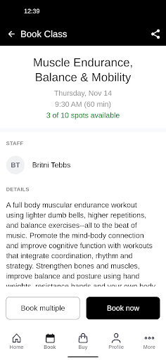 Tebbs Training Screenshot 3 - AppWisp.com