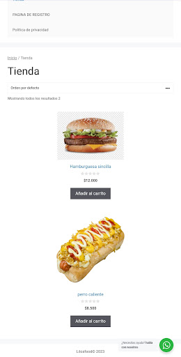 LILOSFOOD Screen 2