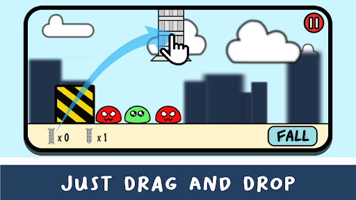 Android application Falling Pillar screenshort