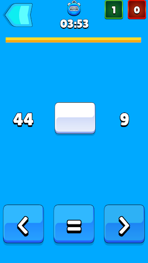 Android application Math for kids screenshort