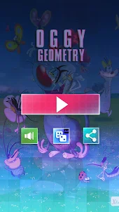 Oggy Geometry Jump Dash