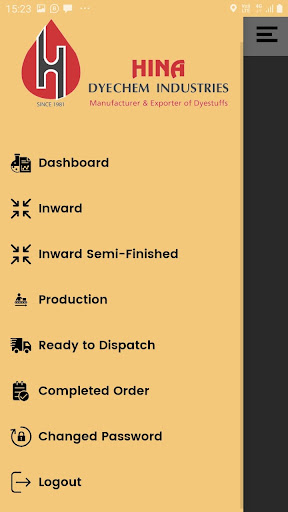 Hina Dyechem Industries Screen 3