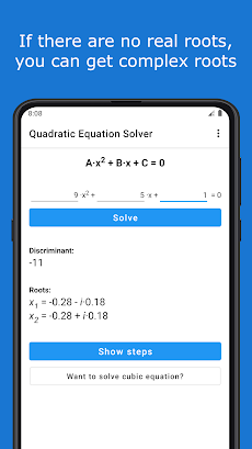 Quadratic Equation Solverのおすすめ画像4
