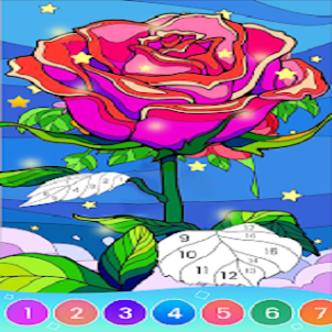 Coloring By Numbers :All Color